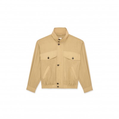 YSL JACKET IN CUPRO 853360Y6J712160